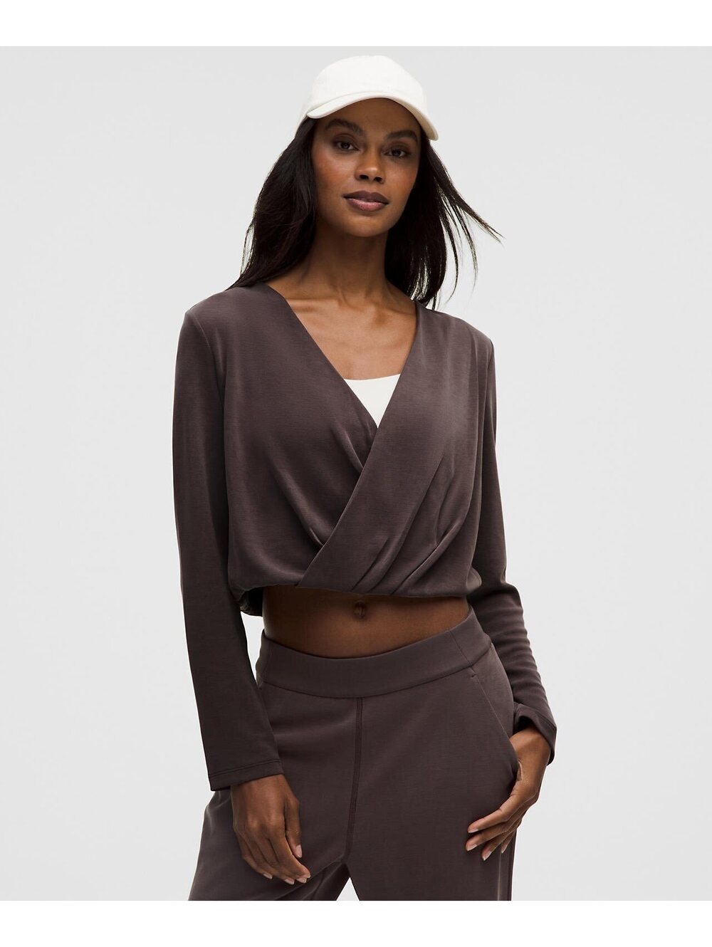Lululemon Lightweight Softstreme Wrap-Front Top – XL – New Without Tags